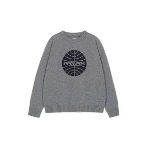 라이프 미트볼 라운드넥 스웨터 멜란지그레이 PODCKS31100MY