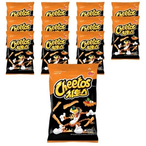 롯데제과 치토스 매콤달콤한맛 164g (12개)_이미지