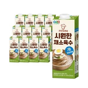 정식품 간단요리사 시원한 채소육수 950ml (12개)_이미지