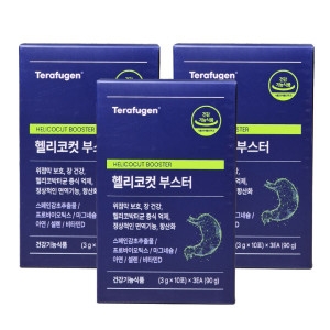 테라퓨젠 헬리코컷 부스터 30포 (3개)