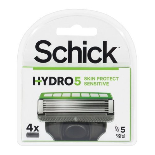 쉬크 하이드로5 스킨 프로텍트 센서티브 면도날 (12개)_이미지