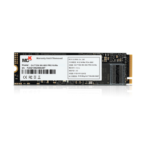 엠씨케이글로벌 OUTTON MK-500 PRO M.2 NVMe (2TB)