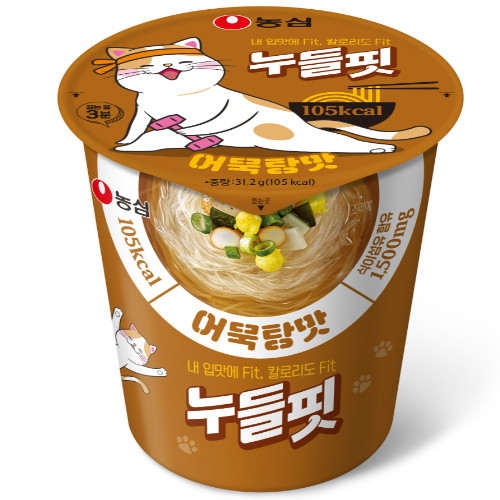 농심 누들핏 어묵탕맛 31.2g (8개)