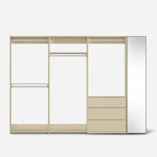 한샘  스테이 서랍+거울형 드레스룸 세트 2900