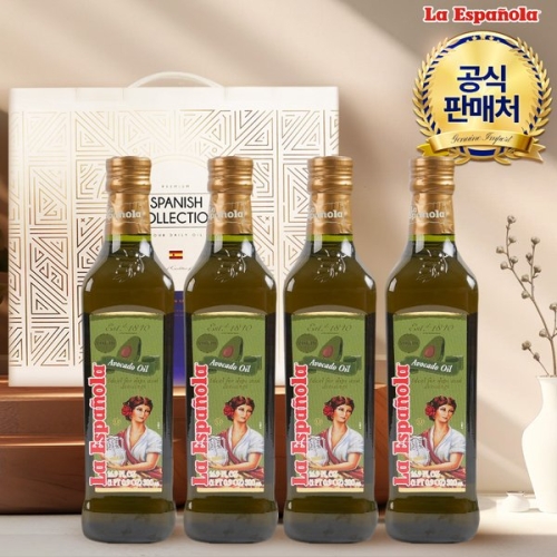 아보카도오일 500ml 4병 선물세트