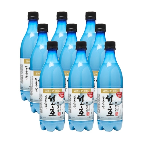 김포금쌀탁주 선호 생막걸리 6도 750ml (9개)