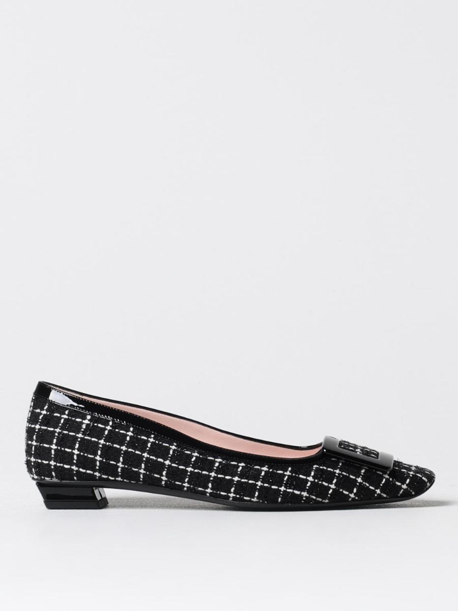 로저비비에 Flat shoes FW24 RVW00736120TPU B999 Black 3485241 20JP13