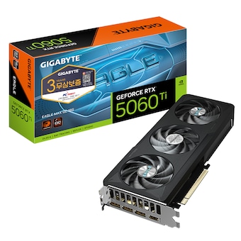 GIGABYTE 지포스 RTX <b>5060</b> Ti EAGLE MAX OC D7 16GB 피씨디렉트