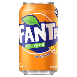 코카콜라음료 환타 오렌지향 355ml (24개)_이미지