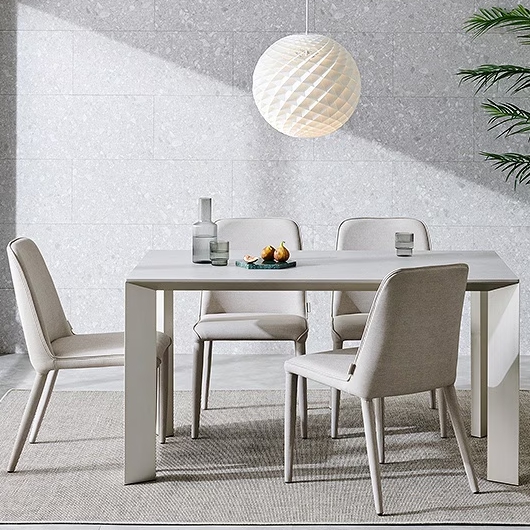 한샘 바흐 701 인칸토 세라믹 고급형 식탁 1600 (의자별도)_이미지