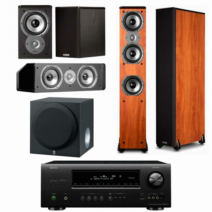 폴크오디오 TSi400 5.1채널 + 데논 AV리시버 (AVR-1912, YST-SW012)_이미지