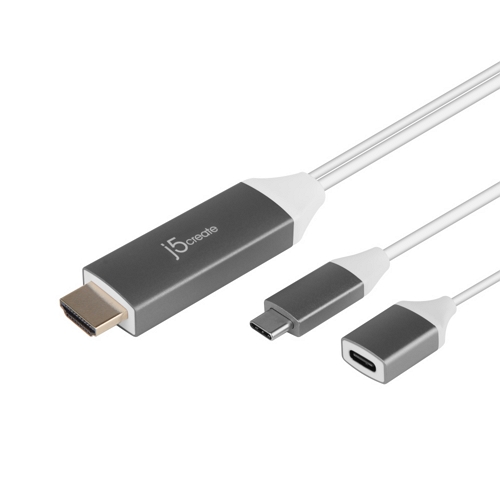 이지넷유비쿼터스 NEXTU C to HDMI 미러링 케이블 JCC155G (1.2m)_이미지