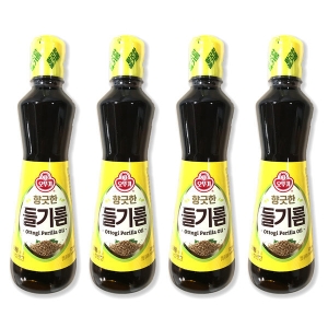 오뚜기 향긋한 들기름 320ml (4개)