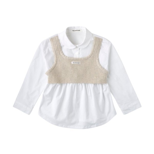 리틀그라운드 센텀점_아꽁떼 테일스쿱 니트레이어드셔츠 76114-312-01