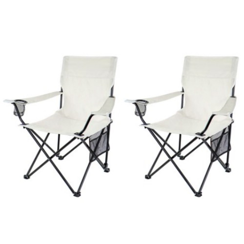 아웃도어 와이드 캠핑 체어 2개