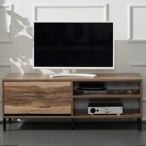 장인가구 체르니 선반형 수납 높은 거실장 1200_이미지