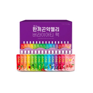 도투락 더존건강 한끼 곤약젤리 버라이어티팩 150g 15종 30팩 (1개)