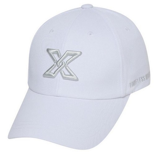 JDX골프 로고 포인트 기본 육각캡 X1CPW1901WH