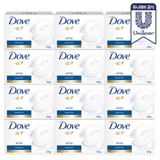 도브 화이트 뷰티 바 135g (12개)_이미지