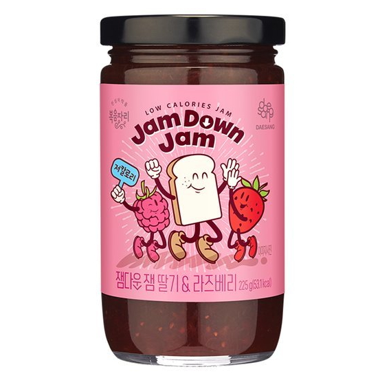 잼다운 잼 딸기 라즈베리 225g