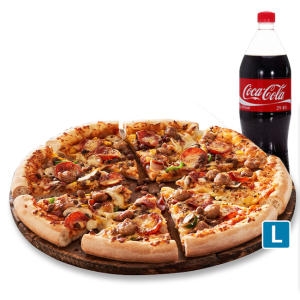 도미노피자 도미노피자 뉴욕오리진(오리지널) (라지+콜라1.25L)_이미지