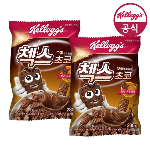 켈로그 오곡으로 만든 첵스초코 230g (2개)_이미지