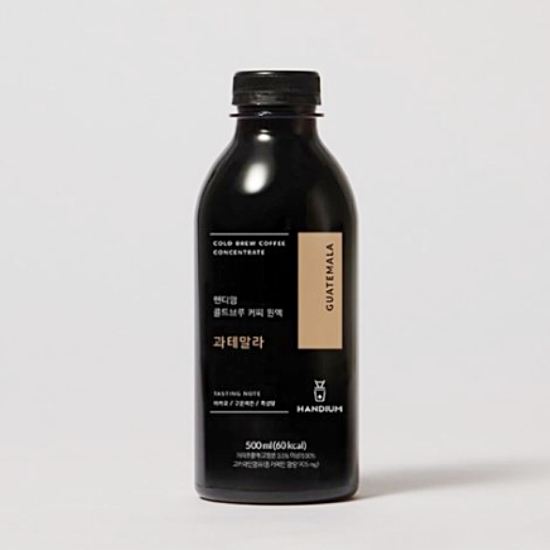 핸디엄 콜드브루 커피 원액 과테말라 500ml (1개)_이미지