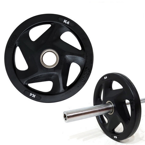 케이포스포츠 K4아몸디 우레탄 원판 K4-103 (20kg)_이미지