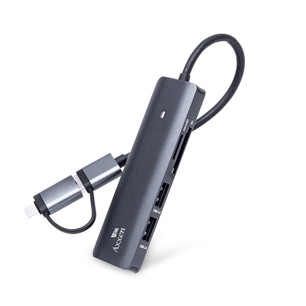 Axxen MH21 (5포트/USB 3.0 Type A+C)