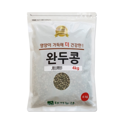 대한농산 완두콩 4kg 1개