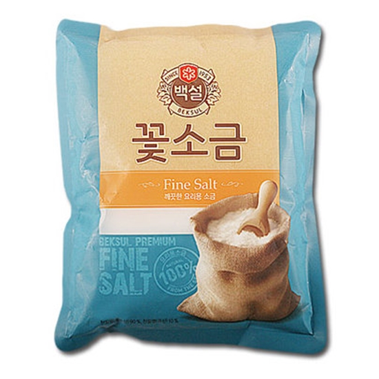CJ제일제당 백설 꽃소금 1kg