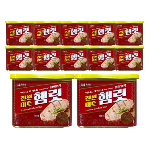 목우촌 런천미트 햄릿 340g (12개)
