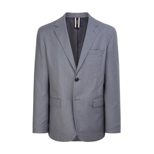 LF 헤지스레이디스 그레이 절개장식 면혼방 자켓 WHJA5A201G2