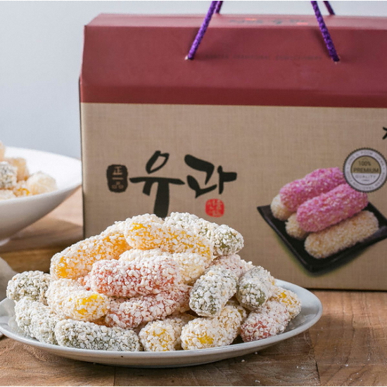 정일품 모듬 유과 지함 3호 (1개)