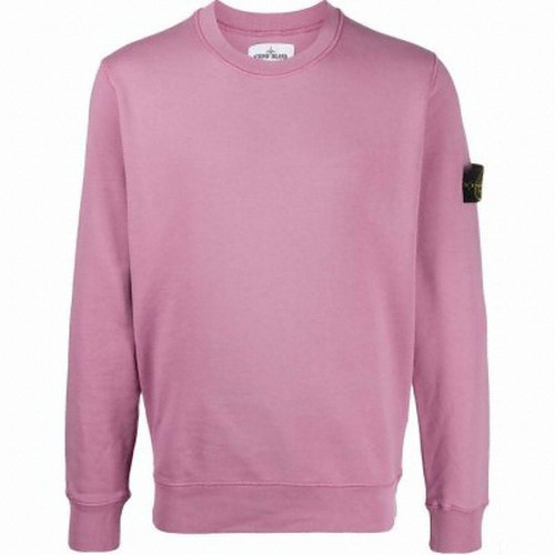 스톤아일랜드 와펜 패치 맨투맨 721563051 (V0086, 로즈쿼츠)