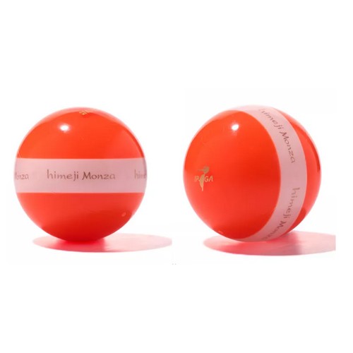 하타치 X 히메지몬자 트리플라인 고반발 파크골프공 E4I101 (2개)_이미지