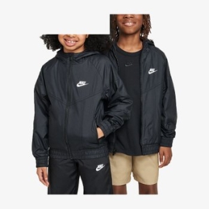 나이키 주니어 스포츠웨어 윈드러너 후드 리펠 재킷 HJ2534-010