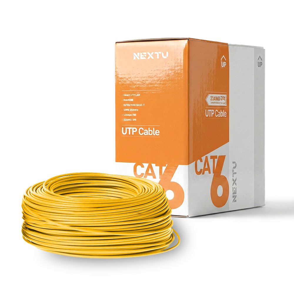 �������������ͽ� NEXTU ���÷� C2 CAT.6 UTP ���ο� �����̺�