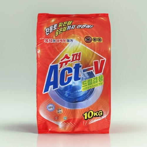 해동 슈퍼 액티브 세탁세제 10kg (4개)_이미지