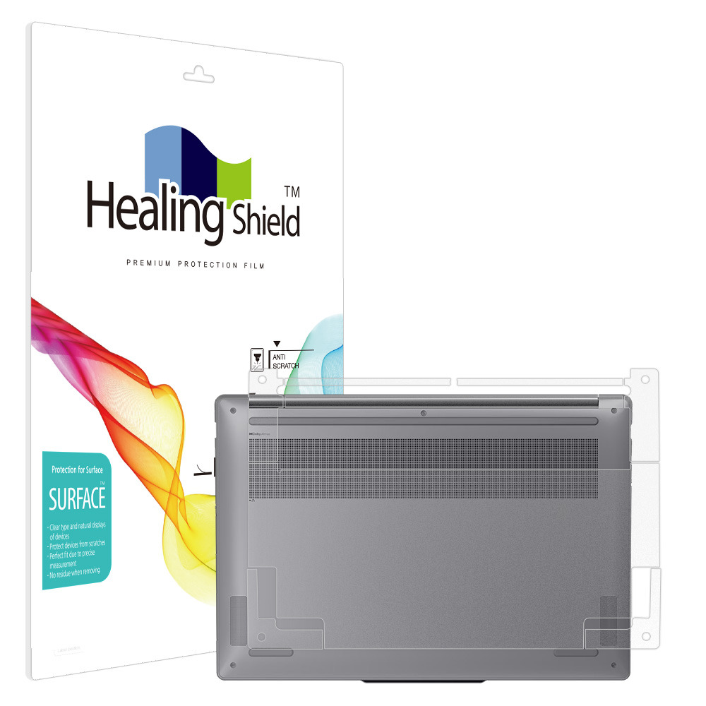 레노버 요가 Slim 7i 15ILL9 Aura Edition 무광 외부보호필름 하판 2매