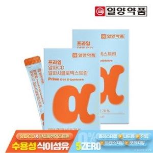 일양약품 프라임 알파CD 알파시클로덱스트린 3g 30포 (2개)