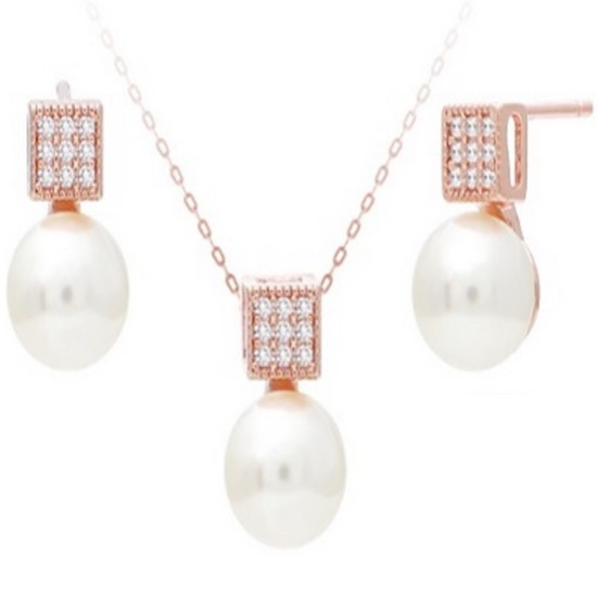 미니아트 14K 로즈골드 클라라 목걸이 귀걸이 주얼리 세트 (45cm)이미지입니다. 누르면 해당 게시물로 새창이동합니다.