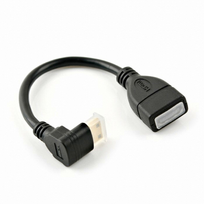 라이트컴 COMS HDMI 젠더 (Mini HDMI M/HDMI F) (SP933, 0.1m)_이미지