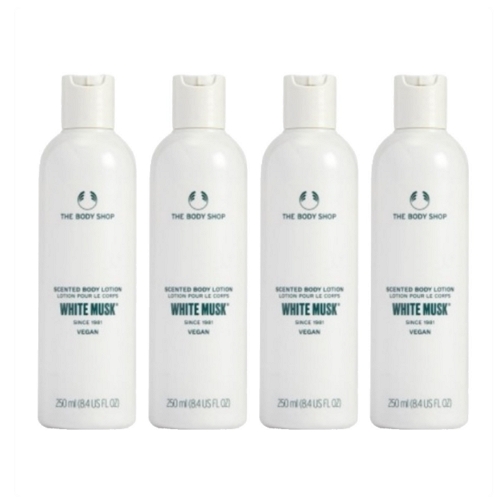 더바디샵 센티드 바디로션 화이트머스크향 250ml (4개)_이미지