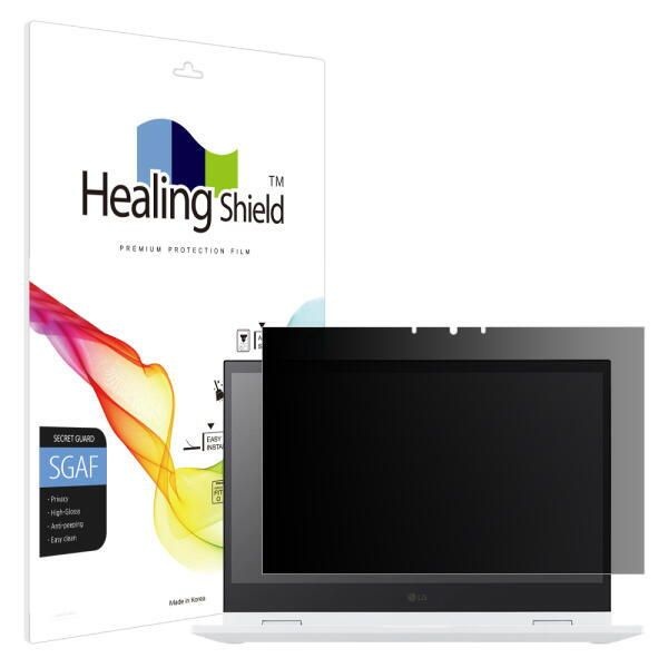 폰트리 힐링쉴드 LG전자 2in1 PC 14T30S 프라이버시 고광택 사생활 보호필름