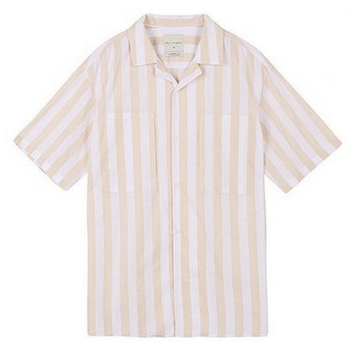 TBJ 남성 5부 오버핏 스트라이프 셔츠 T192SH340P이미지입니다. 누르면 해당 게시물로 새창이동합니다.