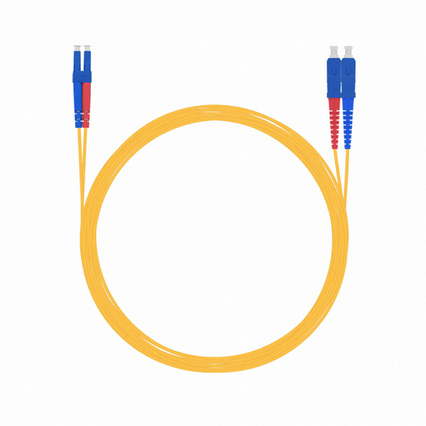 이지넷유비쿼터스 넥스트 LC-SC 싱글모드 광 패치코드 케이블 (NEXT-LS203SM, 3m)_이미지