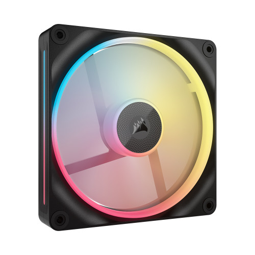 CORSAIR iCUE LINK LX140-R RGB STARTER KIT Reverse (2팩, 블랙)_이미지