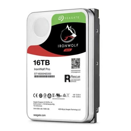 Seagate IronWolf Pro 7200/256M/해외구매 (16TB, ST16000NE000)
