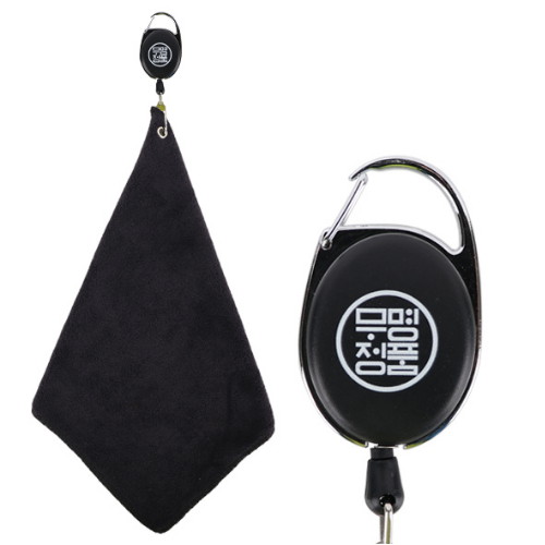 무명정품 골프공타올 클럽헤드 닦이 오토릴타올